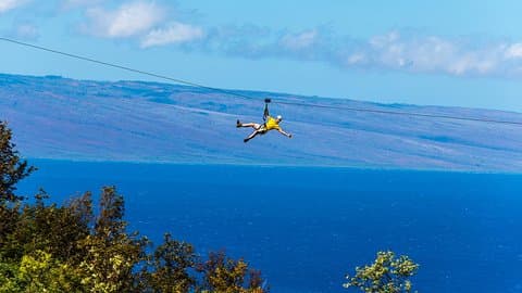 Maui 8 linea Zipline Adventure: Librarsi sopra le valli & vista sulle isole