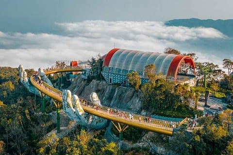 Golden Bridge y Ba Na Hills Viaje privado desde Hoi An
