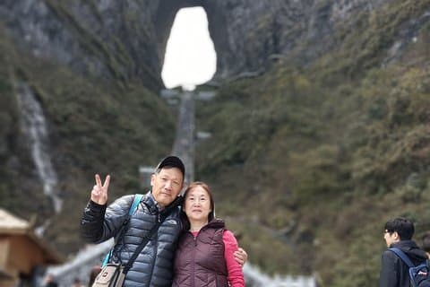 Mont Tianmen avec le Skywalk et retour à la journée privée à Fenghuang