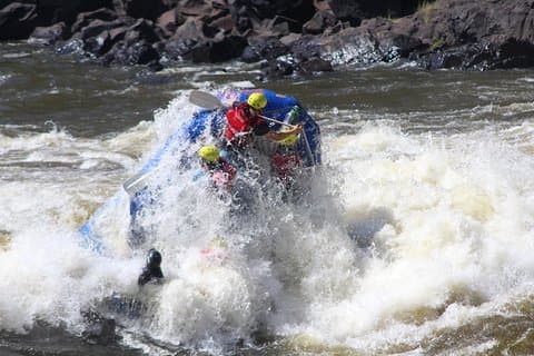 Halbtages Rafting auf dem Sambesi