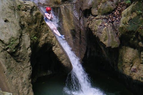 XDream Adventure: Damajagua vattenfall, ATV, linjer, ridning och pool