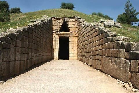 Mykene Epidaurus Nafplio heldags privat tur 8-sits