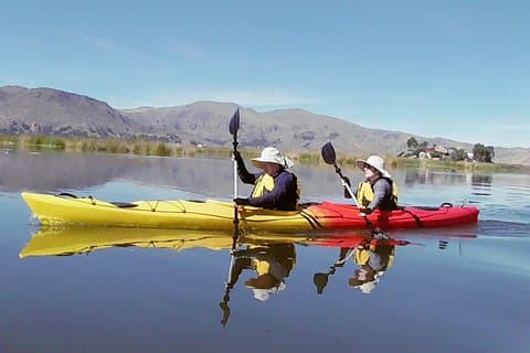 Homestay Uros flydende ø