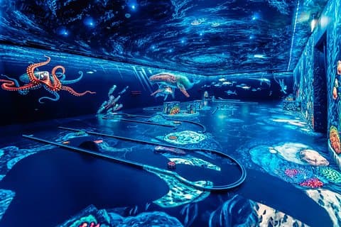 3d Blacklight Minigolf - Jbr / Marina Dubai