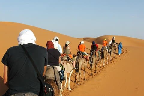 5 Days trip from FEZ to ESSAOUIRA spending a night in MERZOUGA and TODRA GORGES