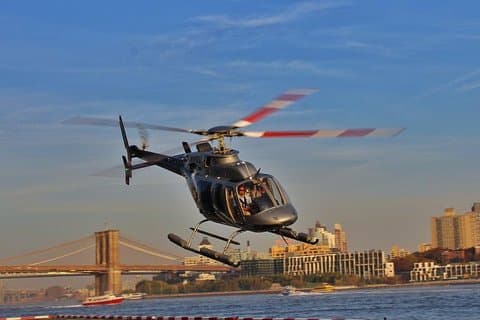 Visite guidée en hélicoptère de Manhattan