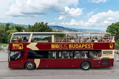Tour en autobús turístico y a pie por Budapest