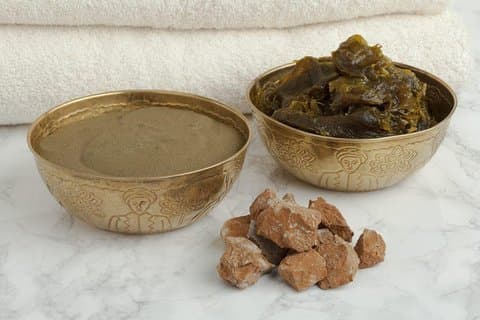 Relaxation moment in a traditional Hamam
