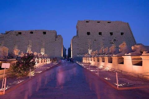 Karnak Spectacle son et lumière