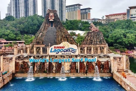 Sunway Lagoon Theme Park nach Kuala Lumpur Hoteltransfer (einfache Fahrt)