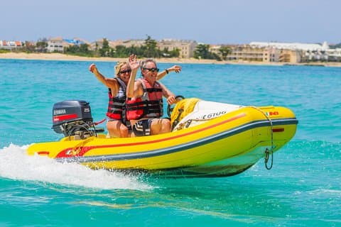 Mini-Velocidad Barco 3 Horas de Snorkel Aventura