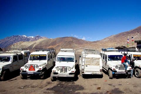 13 dagar Easy Road Trip till Upper Mustang av Jeep