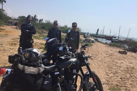 Tour in moto a Pondicherry come una gita di un giorno da Chennai