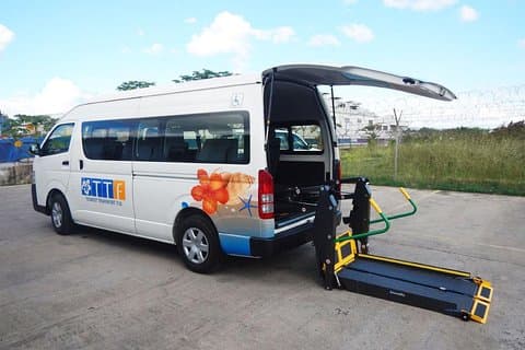 車いす対応転送