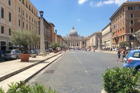 Museu do Vaticano em torno de passeio de comida a pé