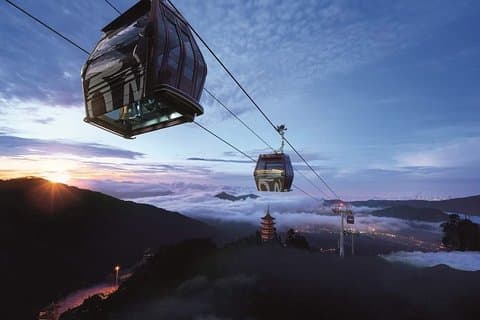 Genting Highlands Hotels til Kuala Lumpur Airport 1-veis Transfer