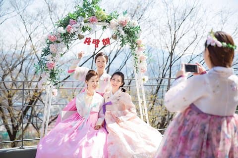 N Seoul Tower Hanbok Rental