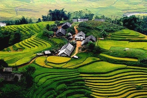 Sapa 2 dagar 1 natt från Hanoi - övernattning på hotell