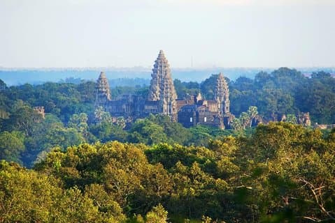 Excursão pelos templos de Angkor