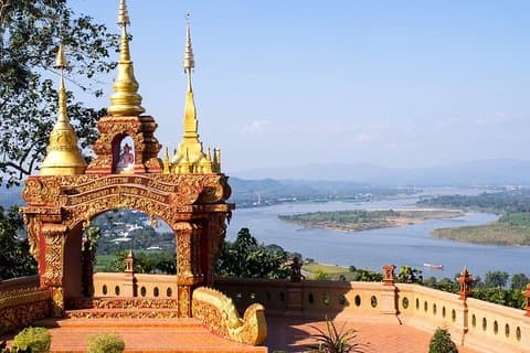 Golden Triangle & White Temple Privat tur fra Chiang Mai