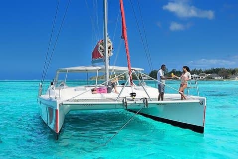 Exclusive Private Catamaran Adventure to Ile aux Cerfs