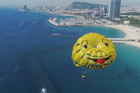 Ibiza Pack: Parasailing y Moto de agua 30 minutos