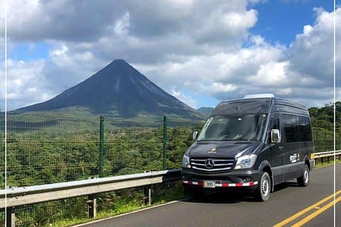 Privater Transport von Puerto Viejo de Limon nach La Fortuna de Arenal