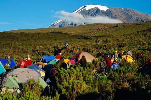 Mountain Kilimanjaro Climbing 7 Days Machame Route