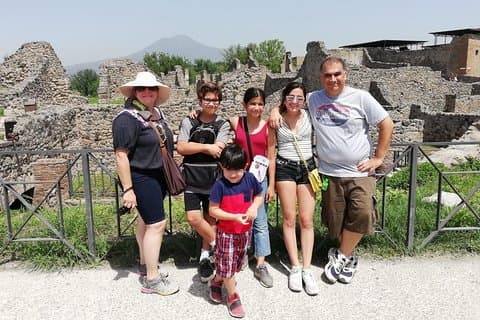 Excursión en tierra privada desde el puerto de Salerno a la costa de Amalfi y Pompeya