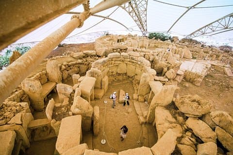 Hagar Qim-tempelet (UNESCO) og Limestone Heritage omvisning