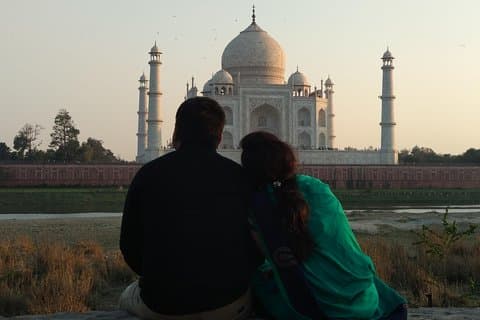 Taj Mahal dagstur fra Delhi med bil