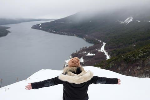 Lac Escondido et centres d'hiver avec agneau inclus