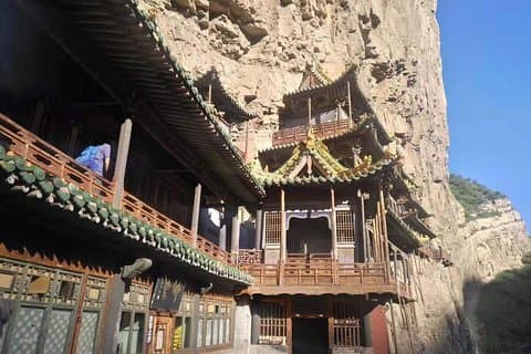 Tour privato di 2 giorni al tempio sospeso, alle grotte di Yungang e altro ancora