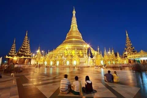 Yangon City Tour med engelsktalende driver