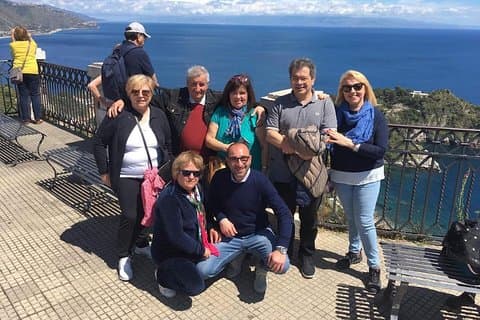 Visite privée de Taormine, Isola Bella et Messine. Départ de Messine