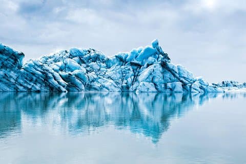 Tour de un día por la costa sur, la playa de diamantes y la laguna glaciar