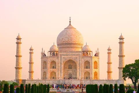 Taj Mahal dagstur från Jaipur slut i Delhi