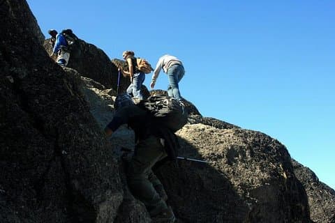 7 jours de montée de la route du Kilimandjaro Rongai