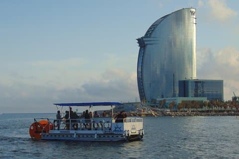 Individual Boat rental - Pedal Cruises Barcelona - Cycle Boat