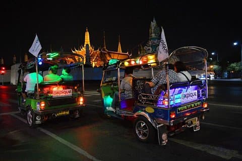 Bangkok by Night Tuk Tuk Tour: mercados, templos y comida