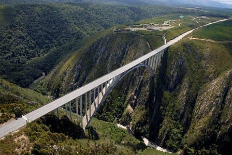 Bloukrans Bungy, the worlds best bungy jump!