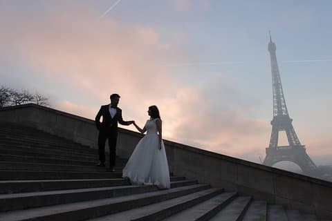 Paris fotograf: Hemmelige steder fotoshoot