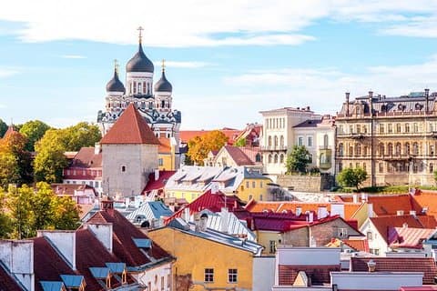 Dagtocht naar Tallinn vanuit Helsinki (veerboottickets + gids + eigen tijd)