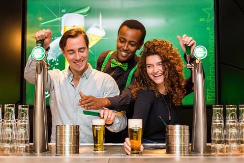 Heineken Experience Amsterdam Ticket met 2 drankjes