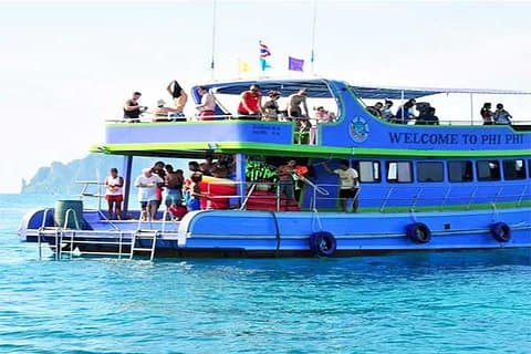 Phuket Phi Phi Island Tour met lunch per BigBoat (exclusief NPF)