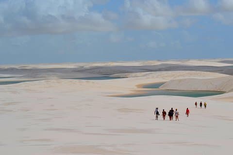 4X4 Tour to Lagoa Bonita (Large Lençois)