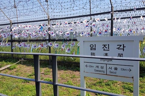 Halvdag Korea DMZ Tour / valg: Suspension Bridge