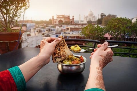Agra Tour by Cycle + Food Tasting Tour - All Inclusive