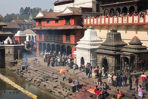 Hindu funeral ceremony tour