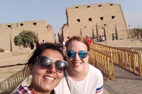 4 dias de passeios, 3 noites Nilo cruzeiro Aswan para luxor Miss Farah Nile cruzeiro